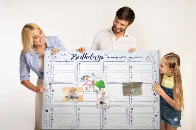 Cork Memo Board for Birthday Notes