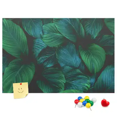 Nature Leaves Cork Memo Board