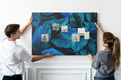 Printed Cork Memo Board Tropical nature