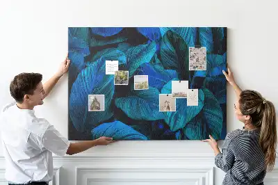 Printed Cork Memo Board Tropical nature