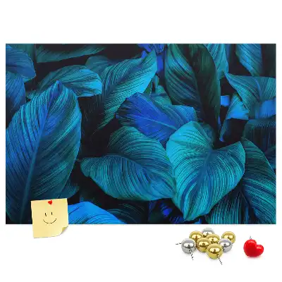 Printed Cork Memo Board Tropical nature