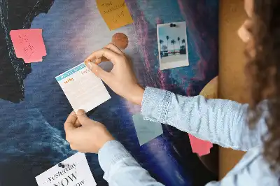 Great Galaxy Printed Cork Memo Board