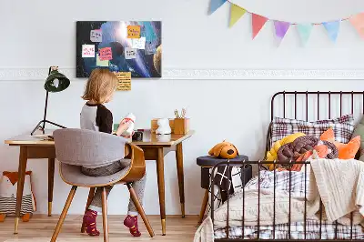 Great Galaxy Printed Cork Memo Board