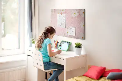 Daisy Flower Cork Memo Board
