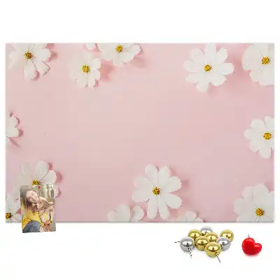 Daisy Flower Cork Memo Board