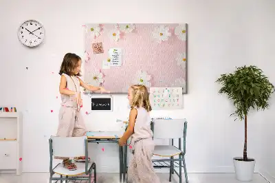Daisy Flower Cork Memo Board