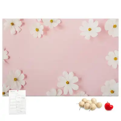 Daisy Flower Cork Memo Board