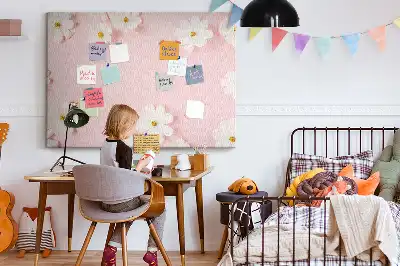 Daisy Flower Cork Memo Board