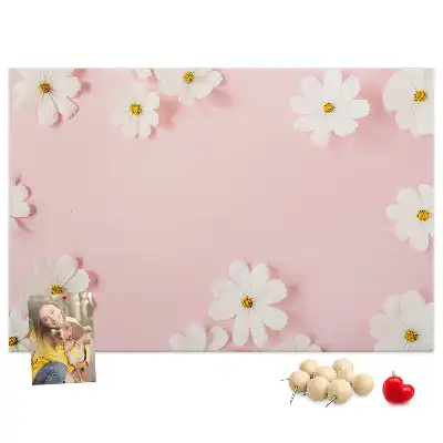 Daisy Flower Cork Memo Board