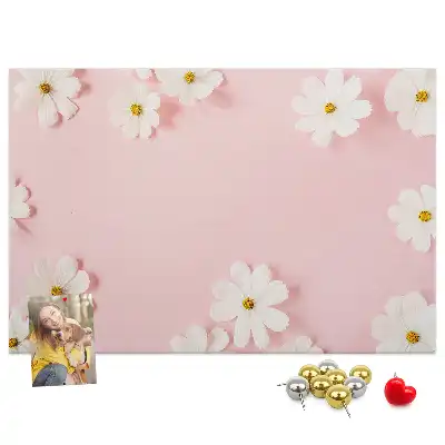 Daisy Flower Cork Memo Board