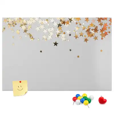 Printed Cork Board Stars