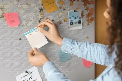 Printed Cork Board Stars