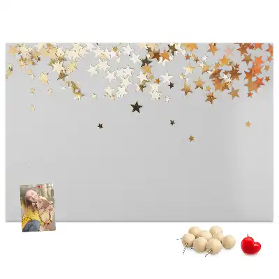 Printed Cork Board Stars