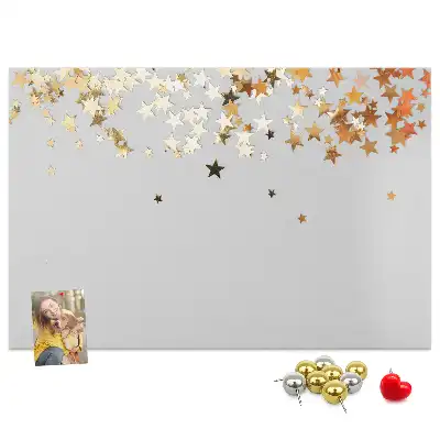 Printed Cork Board Stars