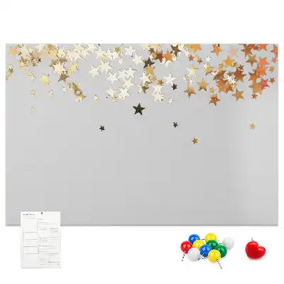 Printed Cork Board Stars