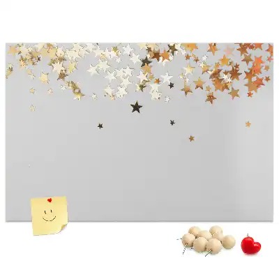 Printed Cork Board Stars