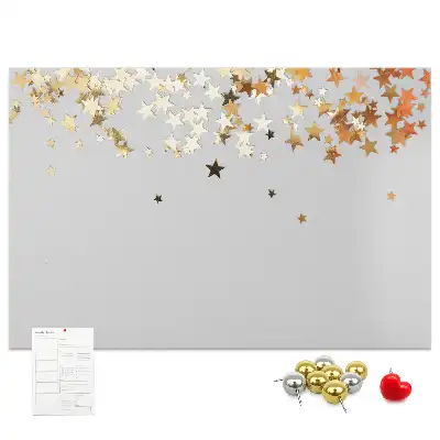Printed Cork Board Stars