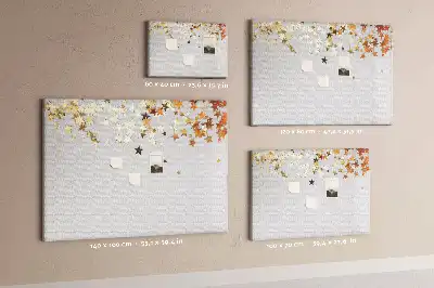 Printed Cork Board Stars