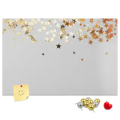 Printed Cork Board Stars