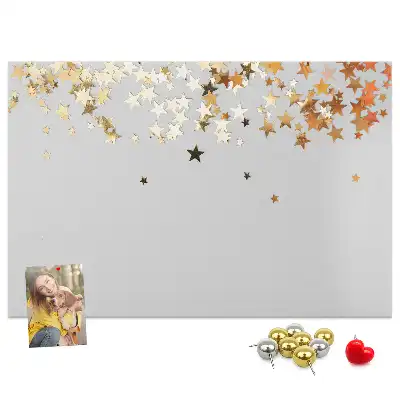 Printed Cork Board Stars