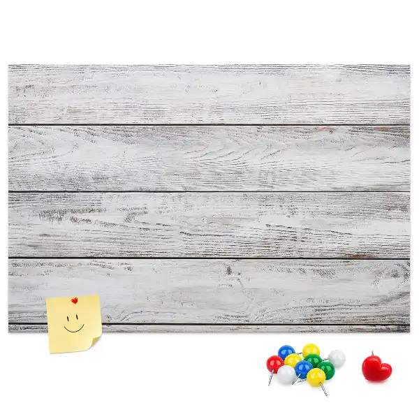 Printed Cork Memo Board Painted boards