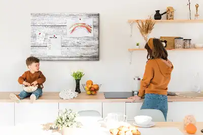 Printed Cork Memo Board