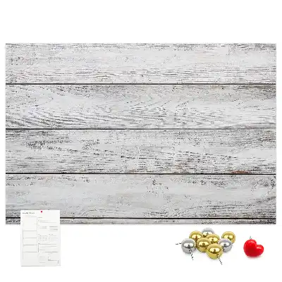 Printed Cork Memo Board Painted boards