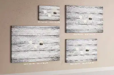 Printed Cork Memo Board
