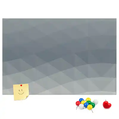Printed Cork Board Wave abstraction
