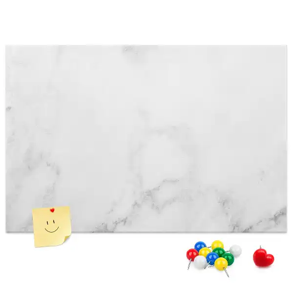 Marble Print Cork Board