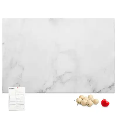 Marble Print Cork Board