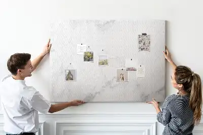 Marble Print Cork Board