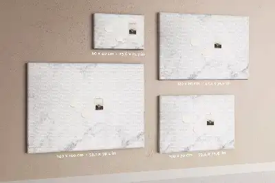 Marble Print Cork Board