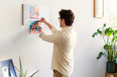 Marble Print Cork Board