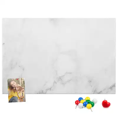 Marble Print Cork Board