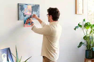 Printed Cork Memo Board World Map