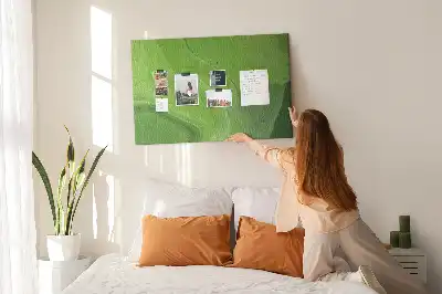Printed Cork Board Modern waves