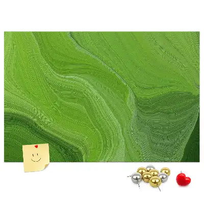 Printed Cork Board Modern waves