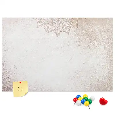 Cork memo board Decorative pattern
