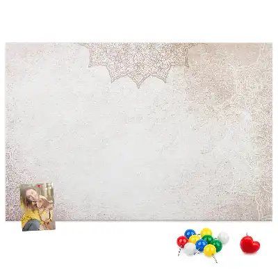 Decorative Pattern Cork Memo Board
