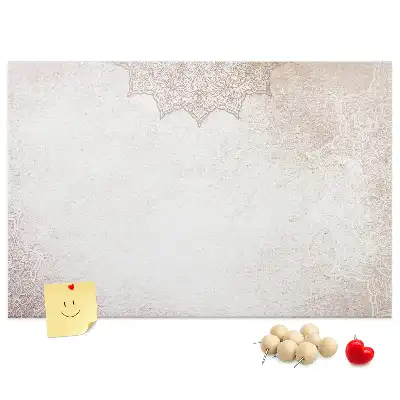 Cork memo board Decorative pattern