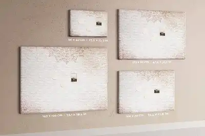 Cork memo board Decorative pattern