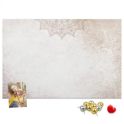 Cork memo board Decorative pattern