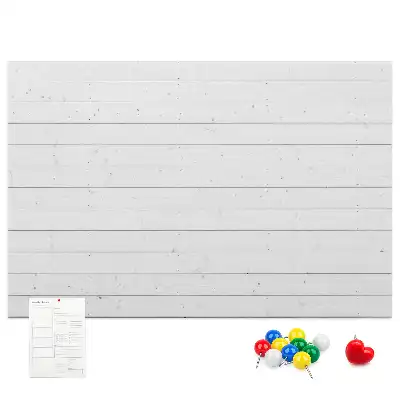 Printed Cork Memo Board Wooden panels pattern