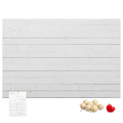 Printed Cork Memo Board Wooden panels pattern