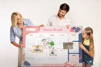 Cork memo board Weekly Planner