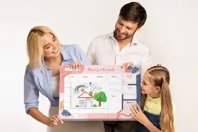 Cork memo board Weekly Planner