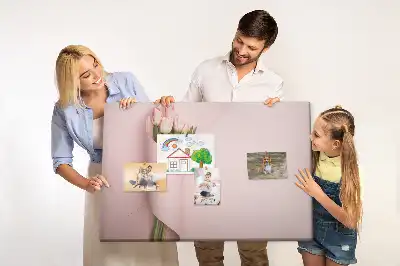 Flower Bouquet Printed Cork Memo Board