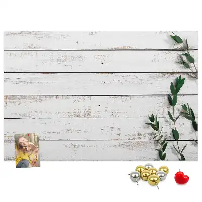 Printed Cork Memo Board Wooden boards