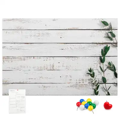 Printed Cork Memo Board Wooden boards